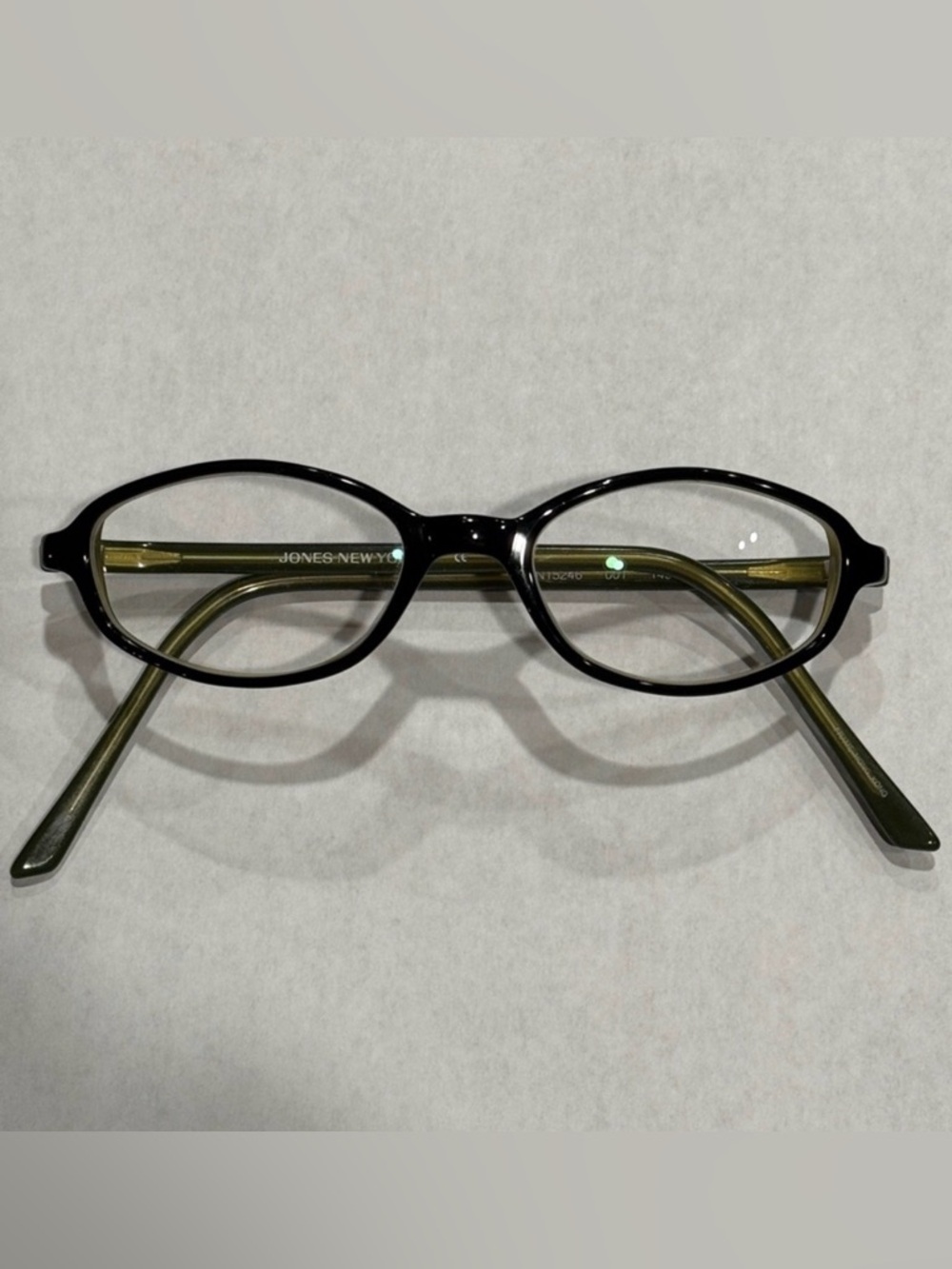 Jones New York Eyeglasses Frame JN15246 001 145 women’s prescription Black Green